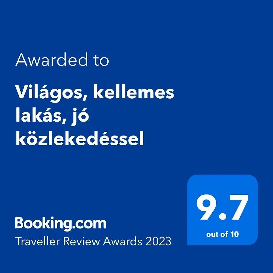 Vilagos, Kellemes Lakas, Jo Koezlekedessel Budapest 0*,  Hungary